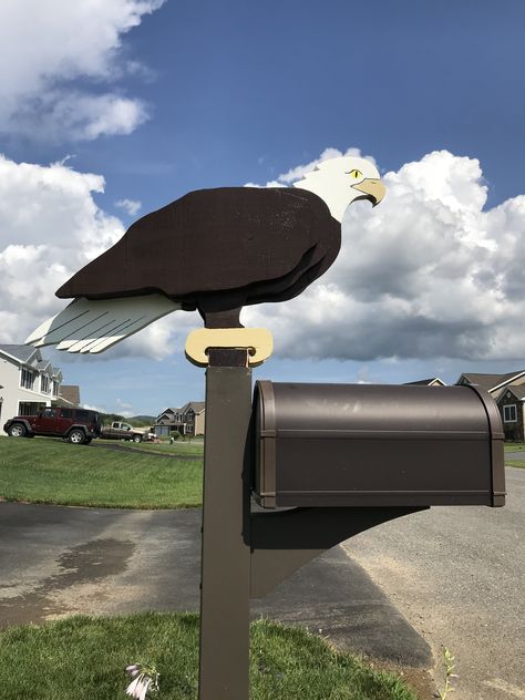 Winfield Collection, Unique Mailboxes, Woodworking Ideas, Christmas Wallpaper, Mailbox, Bald Eagle, Projects To Try, Woodworking, How To Plan