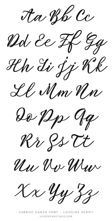 Pretty Font Alphabet - Lovlies Script Free Cursive Canva Fonts Alphabet - Handwriting Fonts Fonts for tattoos #fontsfortattoos tattoo #tattoo tattoos #tattoos fonts #fonts font #font 5.303 Easy Calligraphy Fonts, Cursive Canva Fonts, Aesthetic Fonts Alphabet, Pretty Fonts Alphabet, Free Cursive Fonts, Tattoo Name Fonts, Pretty Font, Best Serif Fonts, Designing A Logo