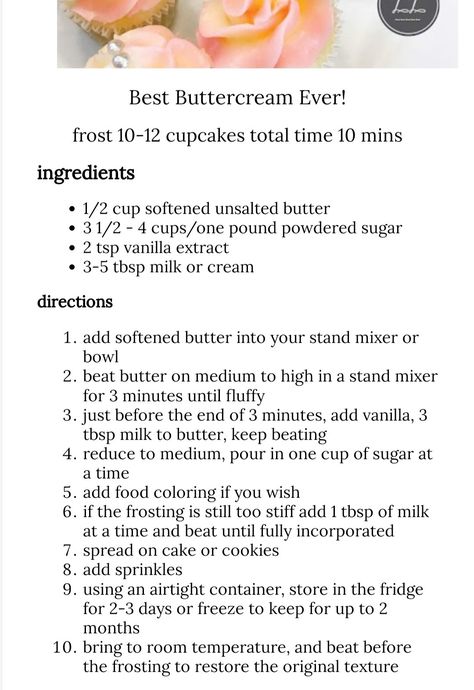 Homemade Frosting Easy Powdered Sugar, Thick Icing Recipe, Heavy Cream Frosting, Cake Covering, Airfry Recipes, Cakes Without Butter, Homemade Icing, Powdered Sugar Icing, Homemade Buttercream Frosting