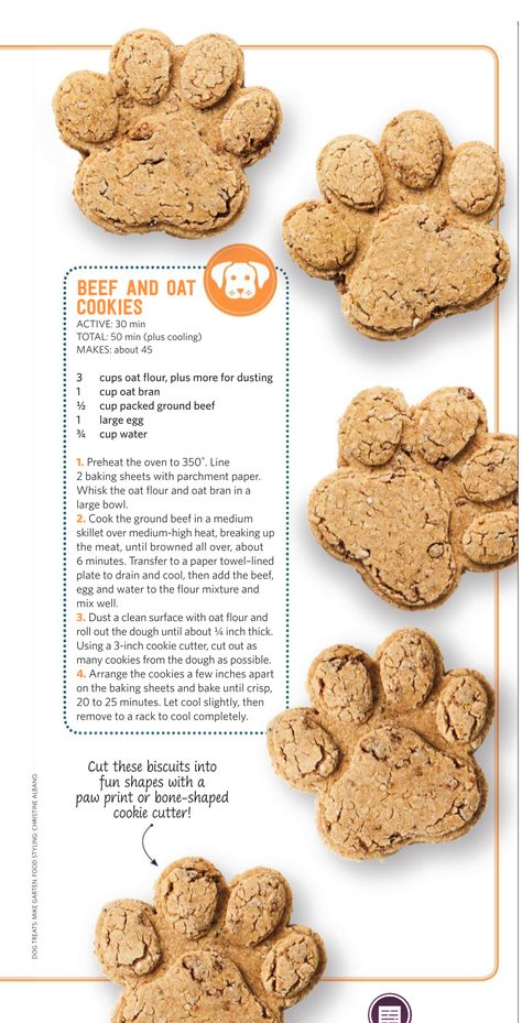 Dog Cookie Recipes, Beef Dog Treats, Pet Treats Recipes, Healthy Dog Treats Homemade, Vegan Dog, Dog Treats Homemade Recipes, Dog Bakery, Puppy Treats, Natural Dog Food