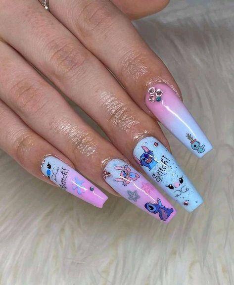 Iconic Movie Scenes, Alex Martin, Chloe Nails, Disney Acrylic Nails, Cartoons Movies, Purple Nail Art, Fake Nails Designs, Hippie Nails, Simple Acrylic Nails