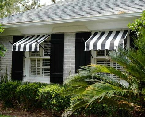 Awning Over Door, Cozy Window, Door Overhang, House Awnings, Hot Tub Room, Fabric Awning, Porch Curtains, Outdoor Awnings, Door Awnings