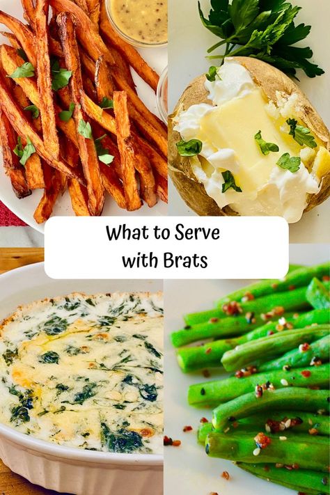 4 recipe images for toaster oven baked potato, fried sweet potato fries, spinach casserole, roasted green beans