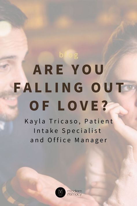 Background has a couple arguing with each other. The man is talking and the woman is not listening. The text over the photo says blog: are you falling out of love? by Kayla Tricaso, Patient intake specialist and office manager. Second page has white and yellow background with a photo of a couple not listening to each other. The text says Kayla explains... Falling out of love usually doesn't happen overnight. It's often the product of long term strains in a relationship How To Fall Back In Love, How To Fall In Love Again, Fall In Love With Someone Who, How Long Does It Take To Fall In Love, Signs You Are Falling In Love, What Does Falling In Love Feel Like, This Is What Falling In Love Feels Like, Marriage Falling Out Of Love, When The Honeymoon Phase Is Over