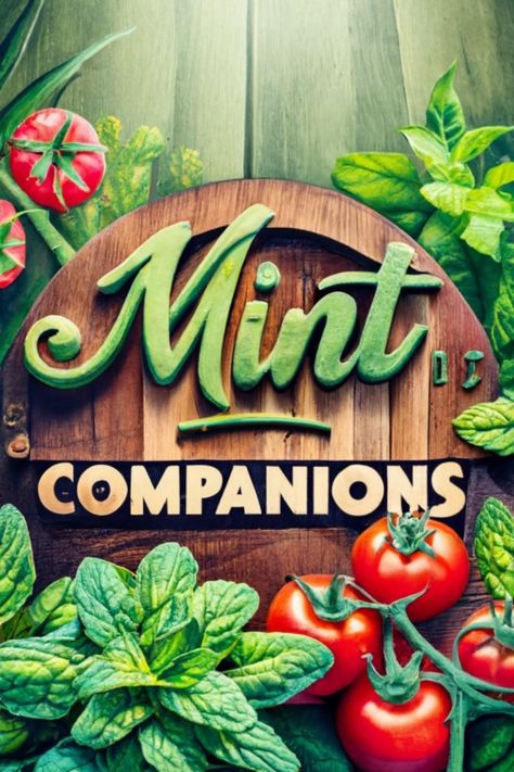 The scent of mint can do wonders in your garden! But don't plant it with it's enemies! Dive into mint companion planting and let your garden breathe! 🌱🍃 Mint Companion Plants, How To Use Mint From The Garden, How To Harvest Mint, Harvesting Mint, Types Of Mint Plants, Mint Garden, Companion Plants, Plant Guide, Root System