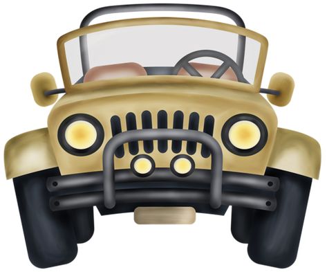 Safari jeep clipart Jeep Clipart, Coffee Creamer Container, Safari Jeep, Peanut Butter Jar, Mickey Safari, Safari Cakes, Idee Cricut, Budget Crafts, Safari Theme Party