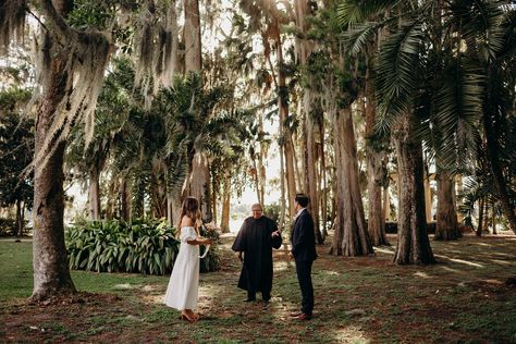 An Intimate and Romantic Elopement at Kraft Azalea Garden  | The Bridal Finery Kraft Azalea Gardens, Azalea Garden, Azaleas Garden, Mini Wedding Cakes, Romantic Elopement, Garden Weddings, Wedding Spot, Gardens Wedding, Bridal Stores