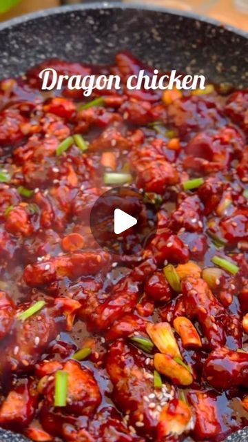 Chinese Chicken Sauce Recipes, Chinese Chicken Sauce, Chicken Chilli Recipes, Dragon Chicken Recipe, Red Sauce Chicken, Chilly Chicken, Chilli Garlic Sauce, Egg Sauce, Dragon Chicken