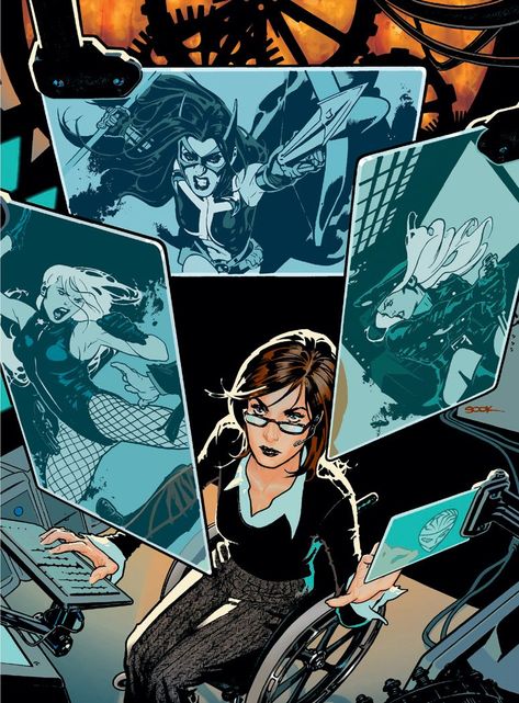 Alex Segura on Twitter: "Random Ryan Sook appreciation tweet.… " Barbara Gordon Oracle, Dc Batgirl, Titans Tv Series, Comics Characters, Barbara Gordon, Lois Lane, Hbo Max, Tim Drake, Clint Barton