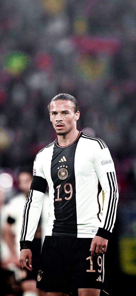 Sane Leroy, Germany Football Wallpaper, Sane Wallpapers, Germany Football Team Wallpaper, Leroy Sane Wallpaper, Sane Germany, Sane Bayern, Germany Soccer Team, Germany Players