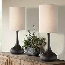 Mid Century Modern Lamps, Beautiful Table Lamp, Bronze Table Lamp, Table Lamps Living Room, Modern Table Lamps, Bronze Table, Side Table Lamps, Bedside Night Stands, Lighting Modern