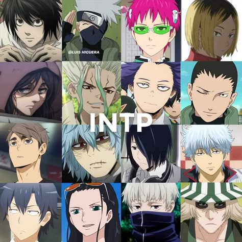 Intp Mbti Anime, Intp Anime Character, Intp Anime Characters, Mbti Anime Characters, Intp Anime, Intp Aesthetics, Isfp Intp, Mbti Analysts, Intp Characters