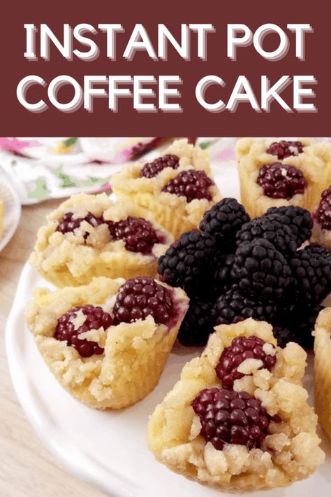 Instant Pot Coffee, Air Fryer Christmas, Christmas Coffee Cake, Instant Pot Air Fryer, Frittata Muffins, Coffee Cake Cupcakes, Silicone Cupcake Liners, Coffee Cake Recipe, Yogurt Maker