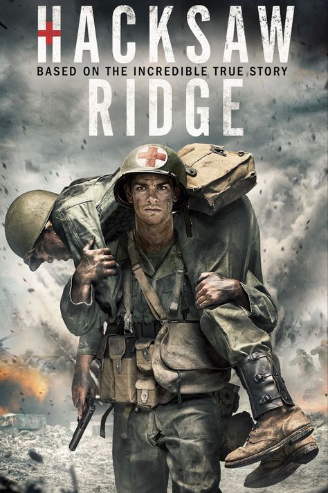 Hacksaw Ridge Movie, Desmond Doss, Hacksaw Ridge, Army Medic, Funny Happy Birthday Song, The Incredible True Story, Movie Covers, Movie Posters Design, Movies 2016