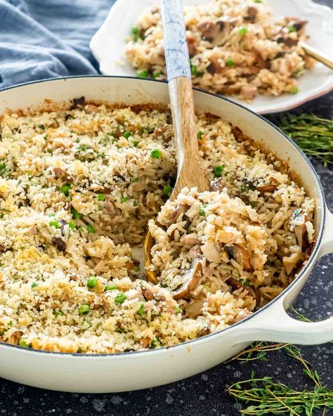 Rice Stuffing For Turkey, Cheesy Turkey Burger Casserole, Leftover Turkey And Rice Recipes, Turkey Rice Casserole Recipes, Mushroom Soup Casserole, Turkey And Rice Recipes, Turkey Mushroom Soup, Turkey And Rice Casserole, Turkey Rice Casserole