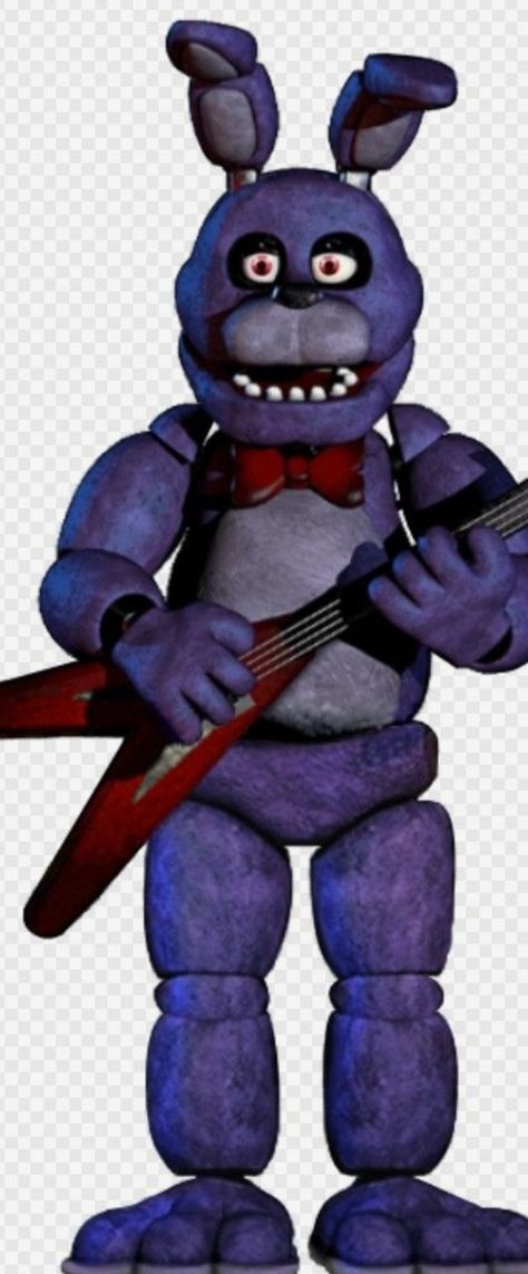 Bonnie Fnaf Reference, Og Bonnie Fnaf, Og Fnaf Characters, Fnaf Bonnie Guitar, Fnaf Bonnie Drawing, Bonnie Drawing Fnaf, Fnaf Movie Bonnie, Bonnie Fnaf Drawing, Fnaf Cosplay Bonnie