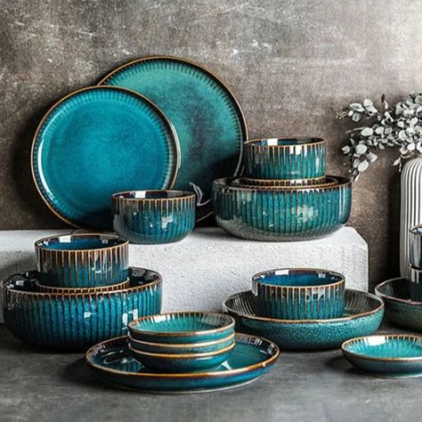 Traditional Table Setting, Crockery Design, Robin Blue, Plates And Bowls Set, Ceramic Dinnerware Set, Ceramic Texture, Porcelain Tableware, Ceramic Dinnerware, Porcelain Dinnerware