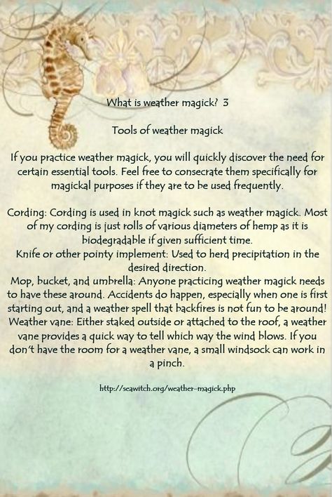 Weather Witchcraft, Weather Magick, What Is Weather, Elemental Correspondences, Sea Witchery, Sea Magick, Drawing Bottle, Elemental Magick, Decorate Journal