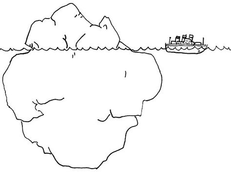 A Ship Passing Through Iceberg Coloring Pages : Bulk Color Iceberg Activity Therapy, Anger Iceberg Printable, Anger Iceberg, Behavior Classroom, Asd Spectrum, Anger Management Activities, Shark Themed Birthday Party, Pages To Color, Behavior Interventions