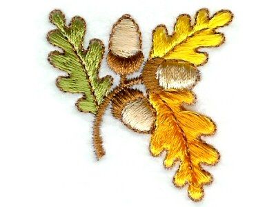 Free Embroidery Design: Mini Autumn Leaves Fall Leaves Embroidery Designs, Autumn Embroidery, Leaves Embroidery, Fall Embroidery Designs, Quilting Software, Creeper Minecraft, Free Machine Embroidery Designs, Flower Embroidery Designs, Free Machine Embroidery