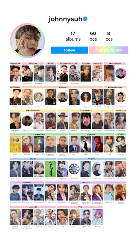 Nct Photocard, Photocard Template, Kpop Collection, Johnny Suh, Photo Card Template, Nct Johnny, Cherry Bomb, Yearbook, I Fall In Love