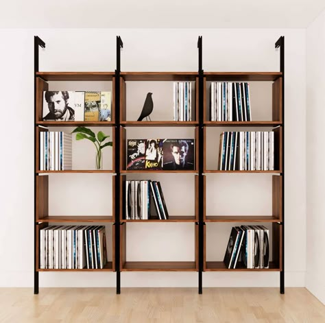 Vinyl records storage ideas