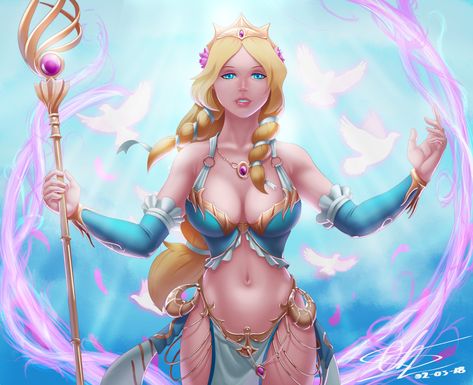 Aphrodite - Smite, Iosh Kun on ArtStation at https://www.artstation.com/artwork/yrZ6R Aphrodite Art, Teen Titan, Greek And Roman Mythology, Samus Aran, Roman Mythology, Different Cultures, Goddess Of Love, Fantasy Armor, Fantasy Artwork