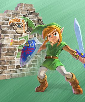 Link Between Worlds on 3DS A Link Between Worlds, Link Between Worlds, Super Mario 3d, The Dark One, Twilight Princess, Breath Of The Wild, Nintendo 3ds, The Legend Of Zelda, World Art