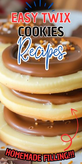 Easy Twix Cookies Recipe How To Melt Caramel, Twix Cookies, Buttery Shortbread Cookies, Buttery Shortbread, Creamy Caramel, Classic Candy, Caramel Candy, Thumbprint Cookies, Cookies Recipes