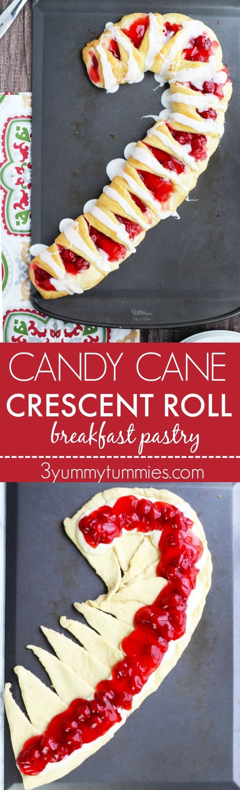 Dessert Crafts, Breakfast Crescent, Christmas Pastry, Cherry Cream Cheese, Weight Watcher Desserts, Breakfast Pastry, Christmas Pastries, Breakfast Crescent Rolls, Low Carb Dessert