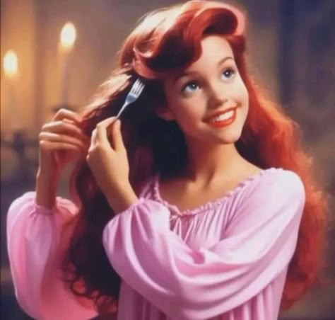 Ariel The Mermaid, Fan Art Disney, Ariel Hair, A Monster In Paris, Little Mermaid Live Action, Monster In Paris, Alternative Disney, 90s Home, Favorite Disney Princess