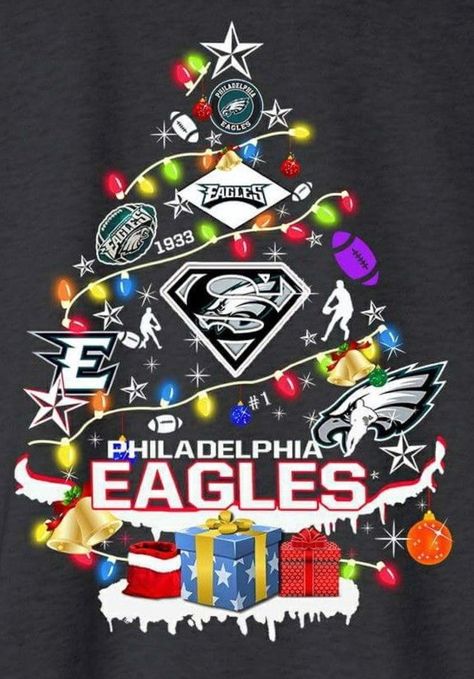 Eagles Christmas Eagles Christmas Tree, Xmas Sayings, Philadelphia Eagles Christmas, Eagles Memes, Eagles Poster, Eagles Christmas, Philadelphia Eagles Wallpaper, Philadelphia Eagles Cheerleaders, Philly Special