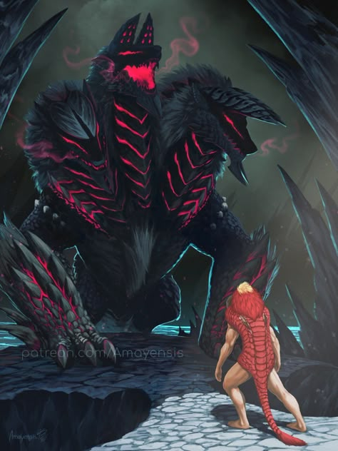 Cerberus Anime, Demonic Wolf, Stygian Zinogre, Monster Hunter 3rd, Legendary Monsters, Monster Hunter Series, Monster Hunter Art, Mythical Creatures Fantasy, Capcom Art