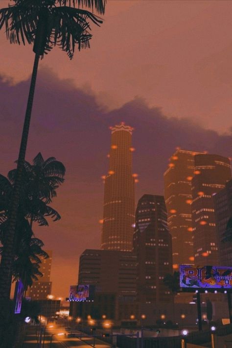 Gta San Andreas Background, Gta Sa Aesthetic, 90s Aesthetic Retro Pictures, Gta San Andreas Aesthetic, Gta San Andreas Wallpapers, Gta 5 Aesthetic, Ps2 Wallpaper, Gta Aesthetics, Grand Theft Auto Artwork