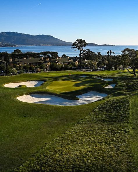 Pebble Beach Pebble Beach California Golf, Pebble Beach California, Top Golf, Pebble Beach, Lush Green, Places Ive Been, Golf Courses, Golf, California