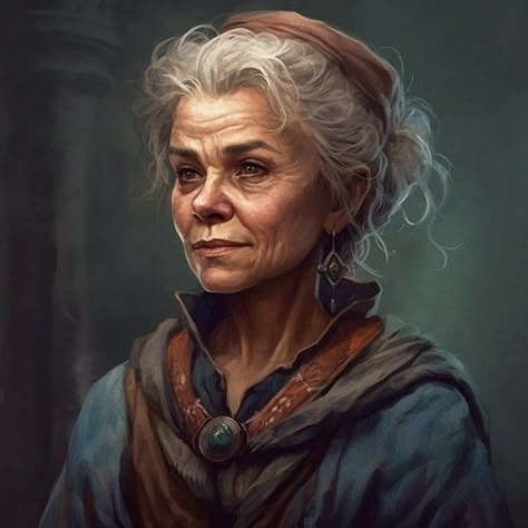 Old Witch Character Design, Grandma Drawing Character Design, Old Lady Character, D Pictures, Spring Dragon, Pc Aesthetic, Dnd Campaign, Witch Characters, Pathfinder Character