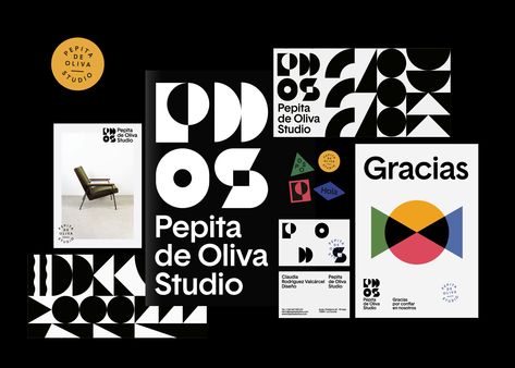 Marco Oggian – Modular identity for Pepita de Oliva Studio