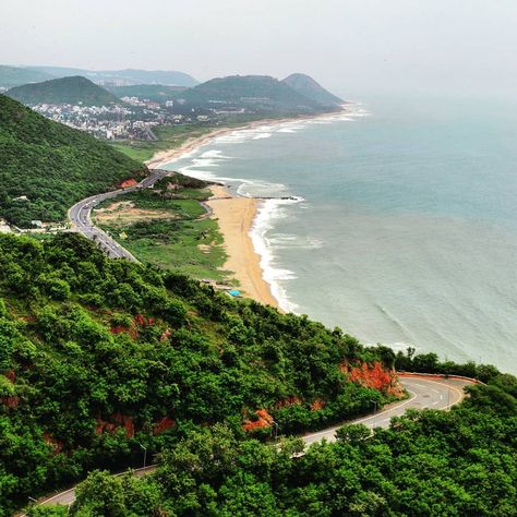 Vizag , India. Vizag Beach Photography, Vizag Aesthetic, Vizag Photography, Visit Places, Visakhapatnam, Scenery Nature, Service Trip, Andhra Pradesh, Travel Videos