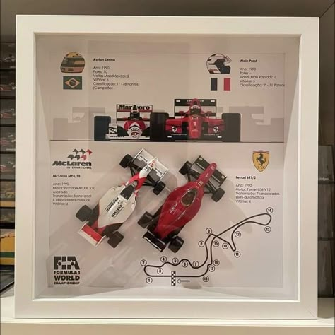 Hotwheels Gift Ideas, F1 Gift Ideas Diy, F1 Related Gifts, F1 Inspired Room, F1 Room Aesthetic, F1 Room Ideas, Formula 1 Gift Ideas, Hotwheels Display Ideas, F1 Bedroom Ideas