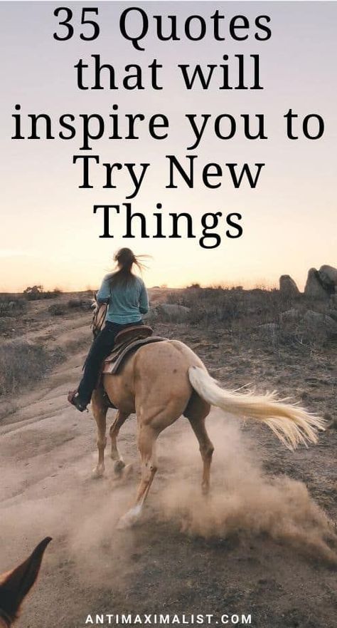 Quote About Trying New Things, Quotes On Trying New Things, Something To Think About, Try New Things Quote Motivation, Quotes About New Experiences, Do Your Thing Quotes, Motivational Quotes About Dreams, Something To Think About Quotes, Learn Something New Quotes