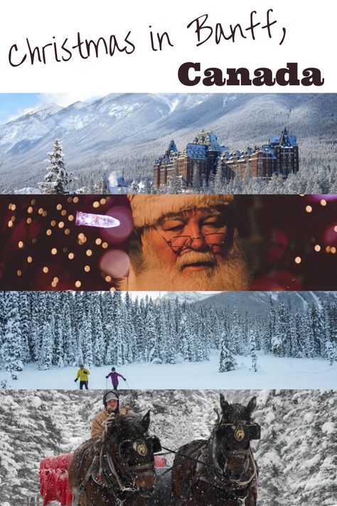 So excited to go to Banff this year for Chirstmas! I have always dreamed of going to a Christmas Market in Europe but since I can't this year... I will be going to BANFF instead. Have you seen the pictures of the Christmas market in Banff? It is stunning! Seriously one of the most beautiful places to travel and I have never been. Crazy. So grateful for this awesome list to get me ready to go this year and enjoy Banff in the winter! Christmas Travel Destinations // Christmas Travel Ideas Banff Canada Christmas, Banff At Christmas, Christmas In Banff, Banff Christmas, Alberta Canada Travel, Christmas Travel Destinations, Banff Alberta Canada, Lake Louise Banff, Canada Christmas