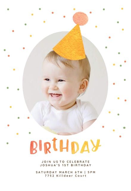 One Year Old Invitations, 1 Year Birthday Party Invitations, First Birthday Party Invite, First Birthday Invites, Baby Birthday Invitation Card, First Birthday Invitation Cards, Birthday Invitation Design, Birthday Party Card, First Birthday Card