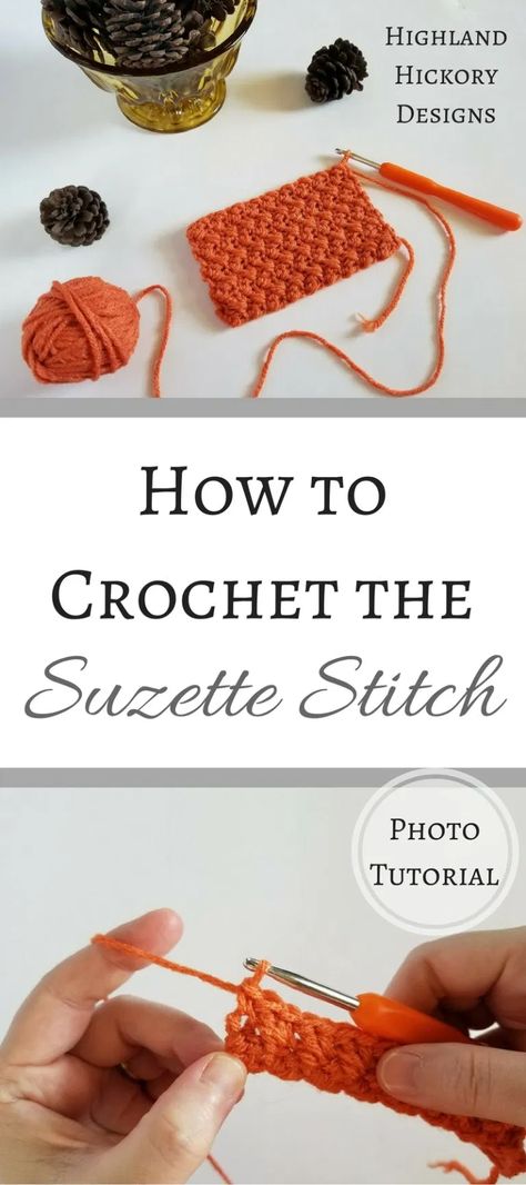 Suzette Stitch Crochet, Crocheted Elephant, Confection Au Crochet, Crochet Knit Stitches, Mode Crochet, Crochet Simple, Crochet Diy, Crochet Instructions, Crochet Stitches Tutorial