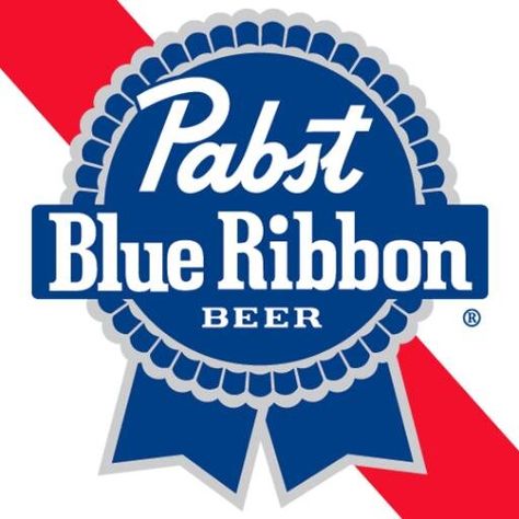 The History of Beer Logos and Brand ... Pbr Beer, Beer History, Pabst Blue Ribbon Beer, Beer Pong Tables, Beer Logo, Pabst Blue Ribbon, Tin Walls, Beer Brands, Vinyl Banners