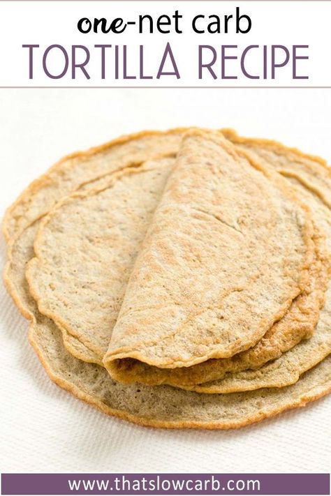 With only 1-net carb in each tortilla, this is the taco Tuesday you've been searching for. They're so easy to make in only 20 minutes and make the perfect recipe for your Mexican food cravings. #lowcarb #mexican #tacotuesday #1netcarb #glutenfree Easy Tortilla Recipe, Carbs Food, Keto Low Carb Recipes, Tortillas Recipe, Keto Tortillas, Boiled Egg Diet Plan, Low Carb Low Sugar, Boiled Egg Diet, Zero Carb