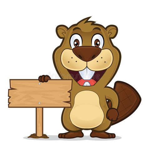 Beaver holding a wooden sign. Clipart picture of a beaver cartoon character hold , #SPONSORED, #wooden, #sign, #Beaver, #holding, #Clipart #ad Beaver Clipart, Beaver Drawing, Cartoon Beaver, Beaver Cartoon, Cartoon Baby Animals, Camping Pictures, Wood Badge, Sign Illustration, Book Artwork