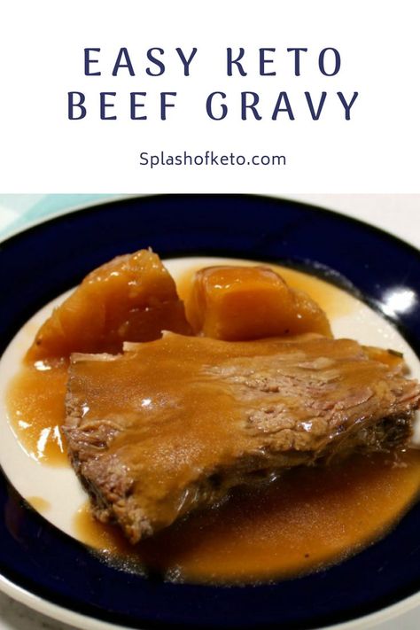 Keto Beef Gravy Recipe, Keto Brown Gravy Recipe, Keto Brown Gravy, Keto Gravy, Brown Gravy Recipe Easy, Homemade Beef Gravy, Easy Brown Gravy, Brown Gravy Recipe, Roast Gravy