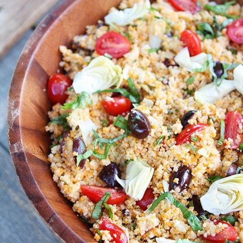 Mediterranean Couscous Salad - Relish Couse Couse, Medditeranean Food, Lunch Mediterranean, Leptin Diet, Mediterranean Couscous Salad, Couscous Salad Recipes, Mediterranean Couscous, Couscous Salat, Couscous Salad