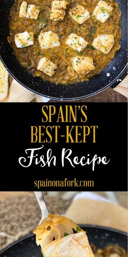 This Andalusian-Style Spanish Cod, known as Bacalao a la Andaluza, is Spain’s BEST-KEPT Fish Recipe. We’re talking a ton of great flavors, easy to make and done in just 30 minutes. Serve it next to some roasted potatoes and a bottle of Spanish white wine for a great meal. Bacalao Recipe, Italian Fish Recipes, Fish Dishes Recipes, Italian Fish, White Fish Recipes, Fish Recipes Baked, Spain Food, Cod Recipes, Fish Recipe