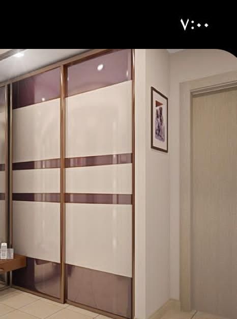 T Profile Design On Wardrobe, Kids Sliding Wardrobe Design, Wadrobe Clothes Design Modern, Mica Design For Wardrobe, Aristo Wardrobe Designs, 2 Sliding Door Wardrobe Design, Profile Wardrobe, Acrylic Wardrobe, Wardrobe Design Bedroom Sliding